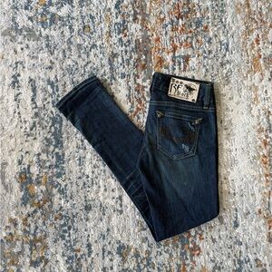 LIKE NEW ReRock Express Cotton Women's Skinny Jeans, size 0
